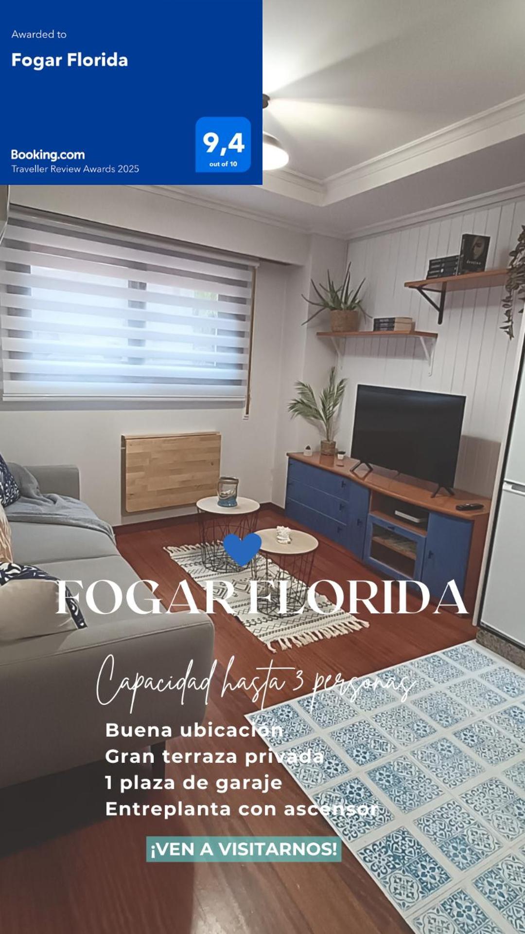 Bonito Apto Petfriendly Con Gran Terraza Y Parking Ideal Para Teletrabajar Виго Экстерьер фото